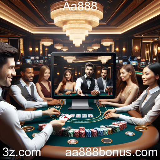 A Experiência do Cassino Ao Vivo em Aa888: Um Novo Nível de Entretenimento